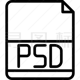 PSD图标