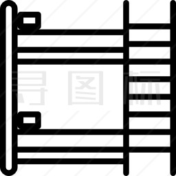 双人床图标