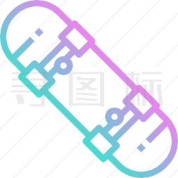 滑板图标