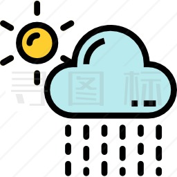 下雨图标