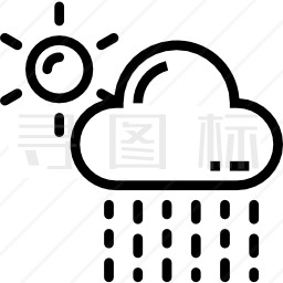 下雨图标