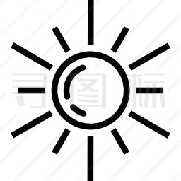 太阳图标