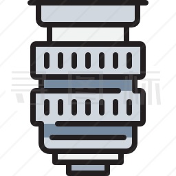 相机镜头图标