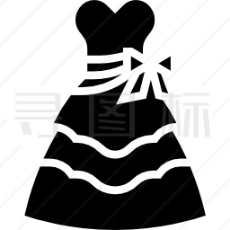 新娘礼服图标