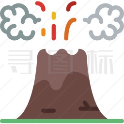 火山图标