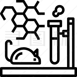 动物试验图标