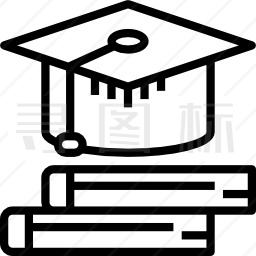 学位帽图标