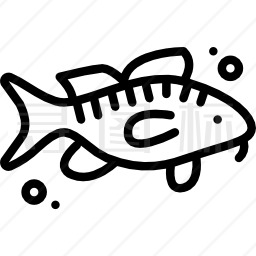 鳕鱼图标图标图片