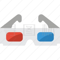 3d眼镜图标 有svg Png Eps格式 寻图标