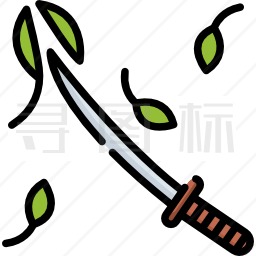 武士刀图标