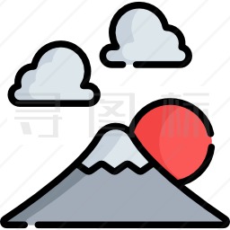 富士山图标