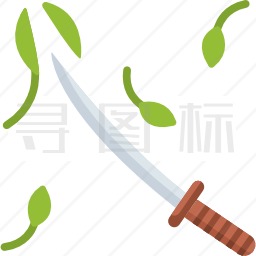 武士刀图标