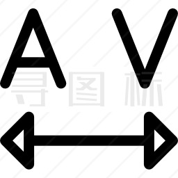 字间距图标