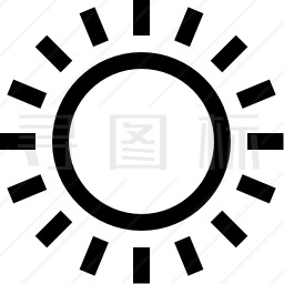 太阳图标