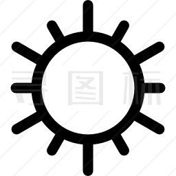 太阳图标