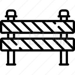 路障图标