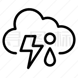 暴风雨图标