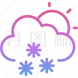 下雪图标