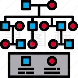 工作流程图标