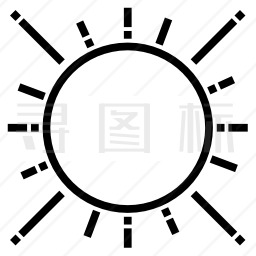 太阳图标