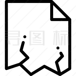 破碎图标