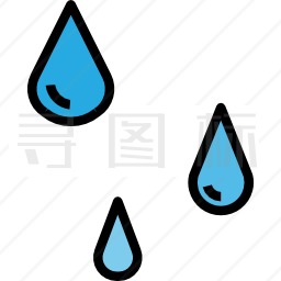 水滴图标