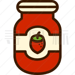 草莓果酱图标