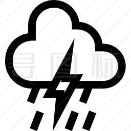 暴风雨图标