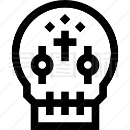 墨西哥骷髅图标