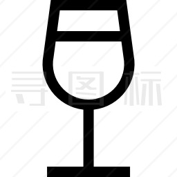 葡萄酒杯图标