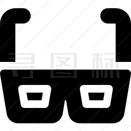 3D眼镜图标