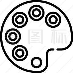 调色板图标