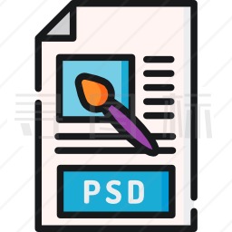 PSD图标