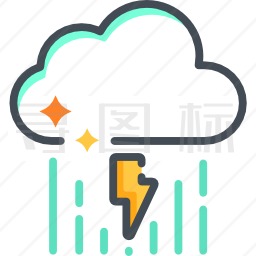 雨图标