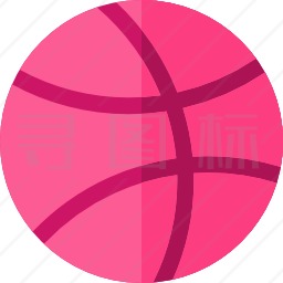 Dribbble图标