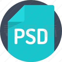 PSD图标