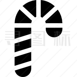 糖果手杖图标