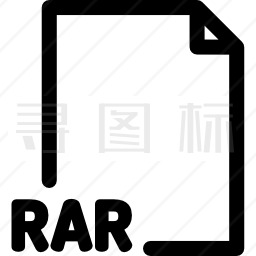 RAR文件图标