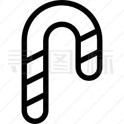 糖果手杖图标