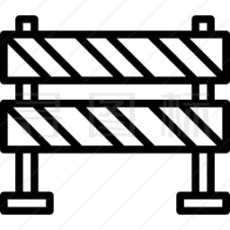 路障图标