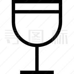 葡萄酒杯图标