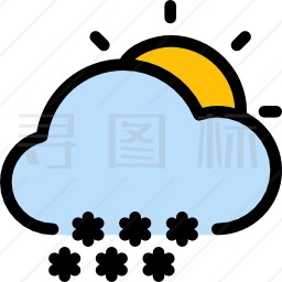 大中小雪图标图片