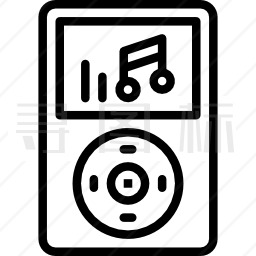 MP3播放器图标