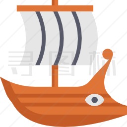 三桨座战船图标