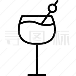 鸡尾酒图标