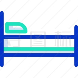 单人床图标