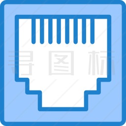 RJ45接口图标