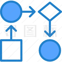 工作流程图标