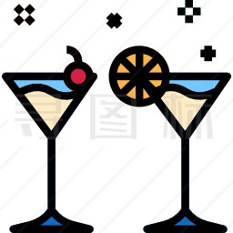 鸡尾酒图标