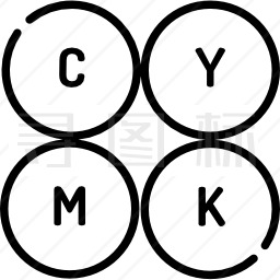 CMYK图标